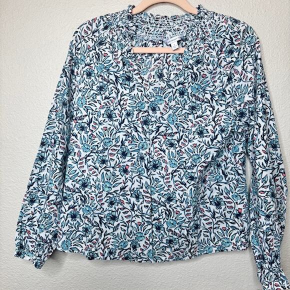 Southern Tide Aubree Fleur Printed Top Sz Small - Picture 1 of 16